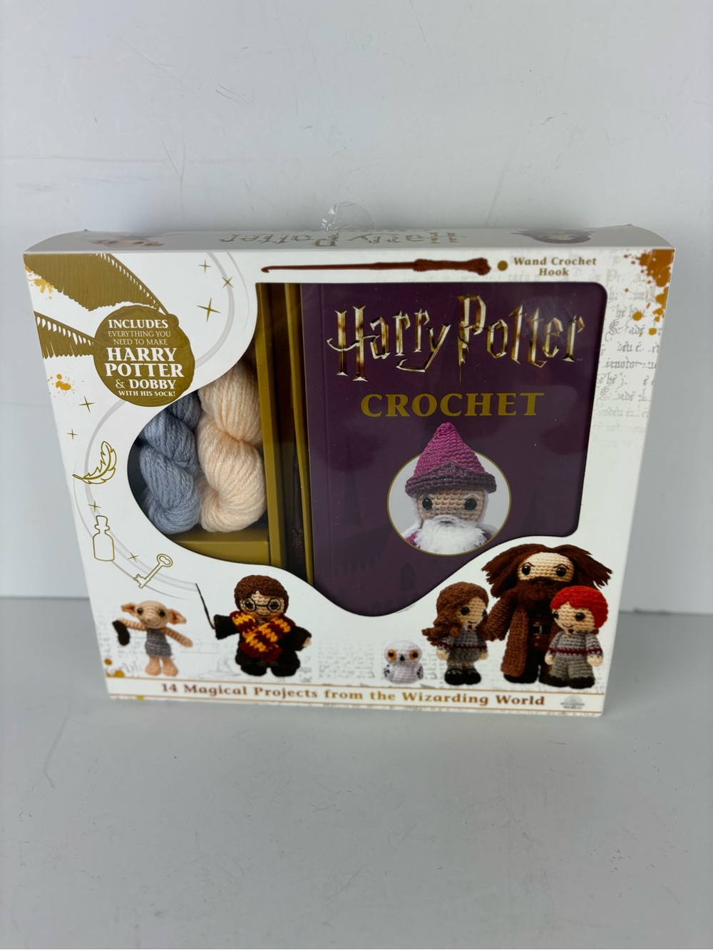 NWT-Harry Potter Crochet Box Set-14 projects